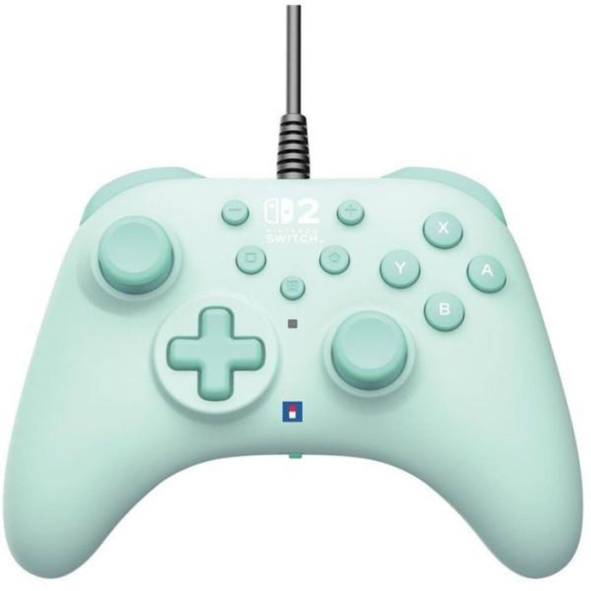 HORI Manette de jeu - nintendo switch et switch 2 - filaire - vert - horipad turbo - boutons arriere programmables - hori