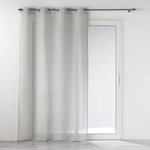 Paris Prix Rideau Voilage à Œillets  Selena  140x240cm Gris