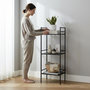 Voir la diapositive 4 : Paris Prix Étagère Design 3 Niveaux  Annie  95cm Noir