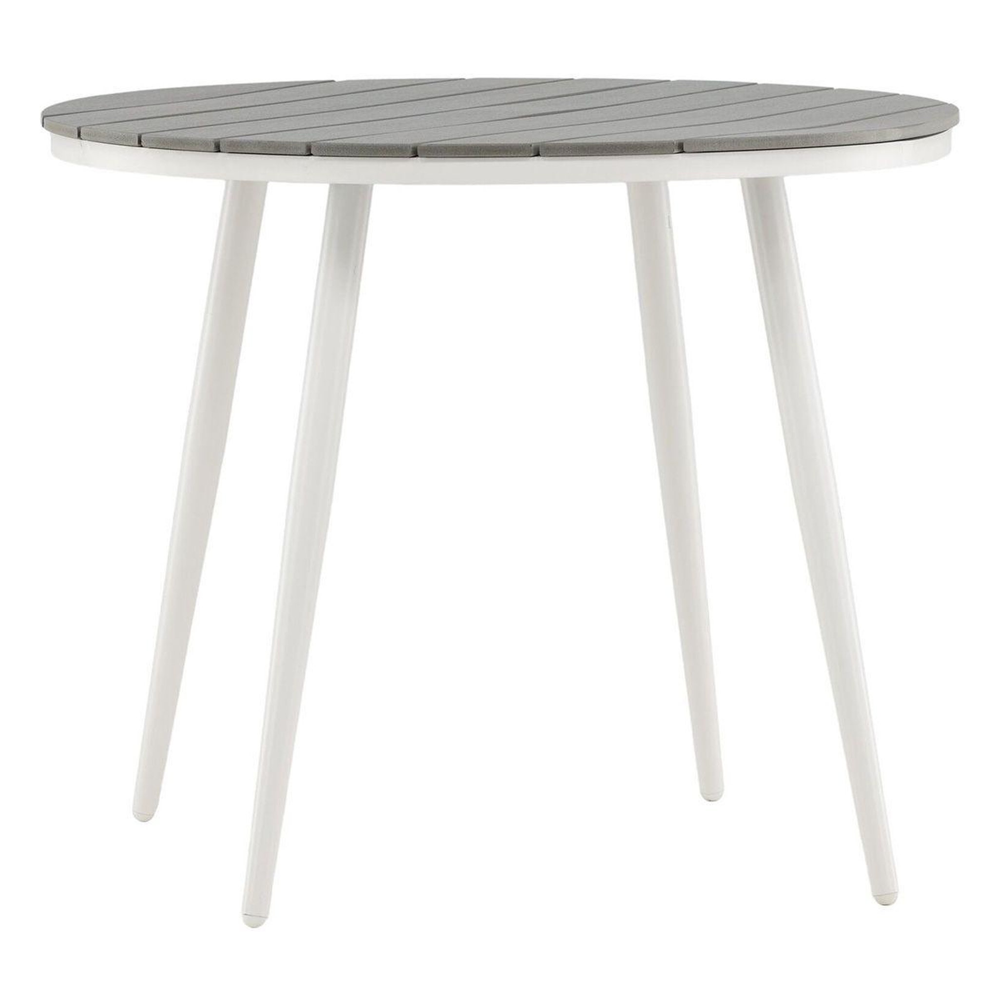 Paris Prix Table de Jardin Ronde  Break  90cm Gris