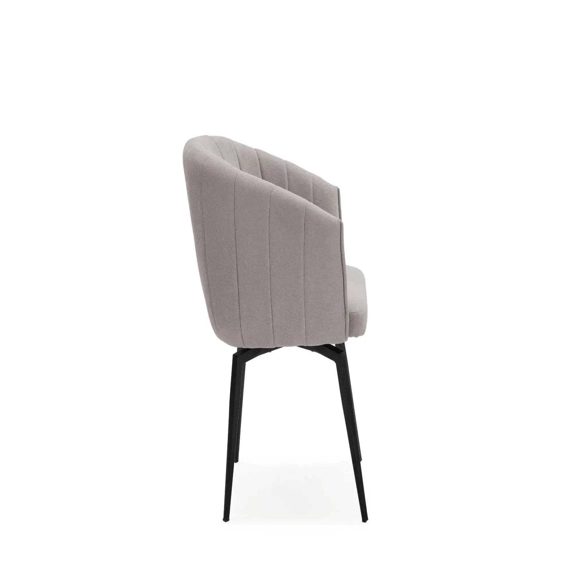 Voir la diapositive 6 : CASANOVA PARIS Jona - chaise pieds en métal
