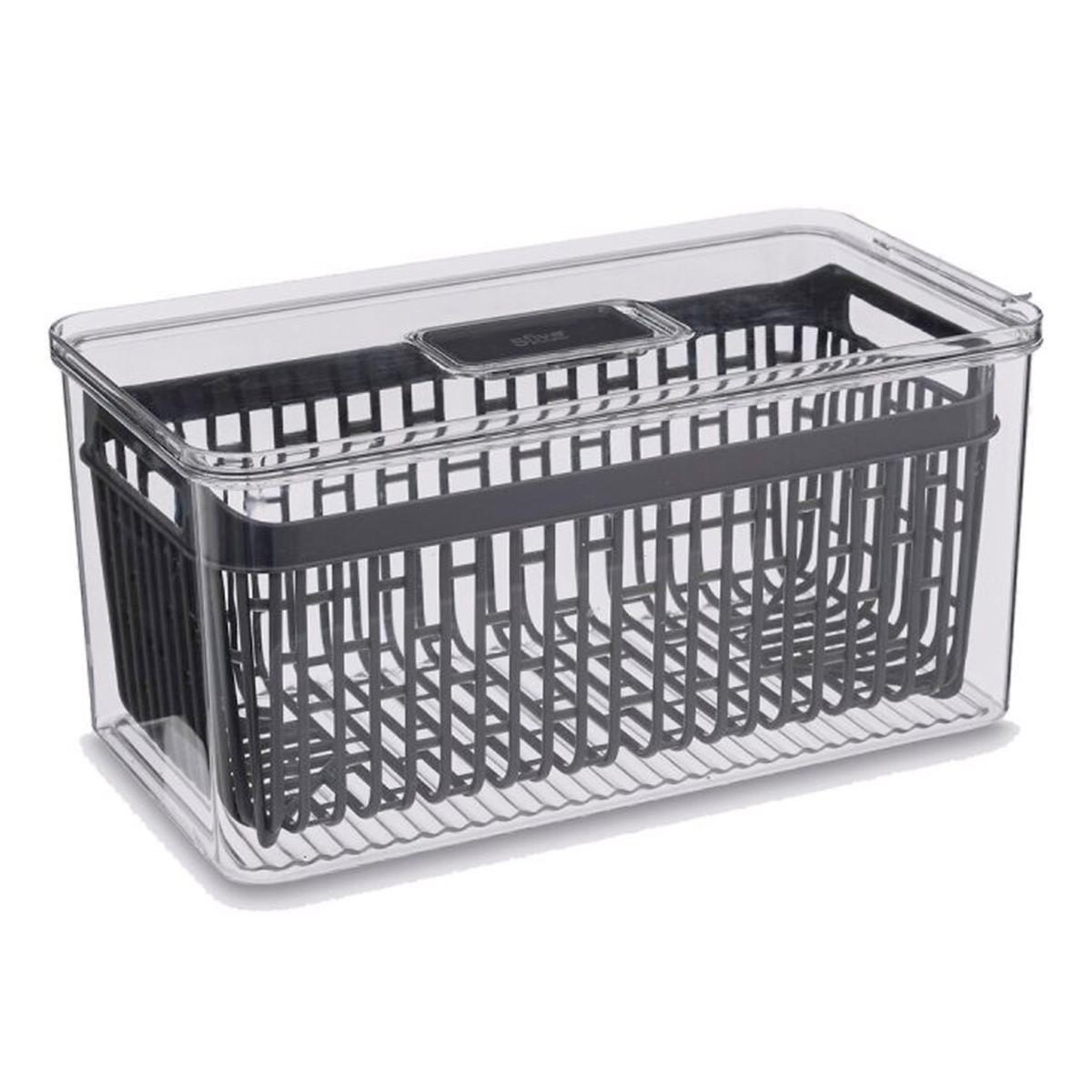 FIVE Boîte de conservation frigo  tidy  32cm gris