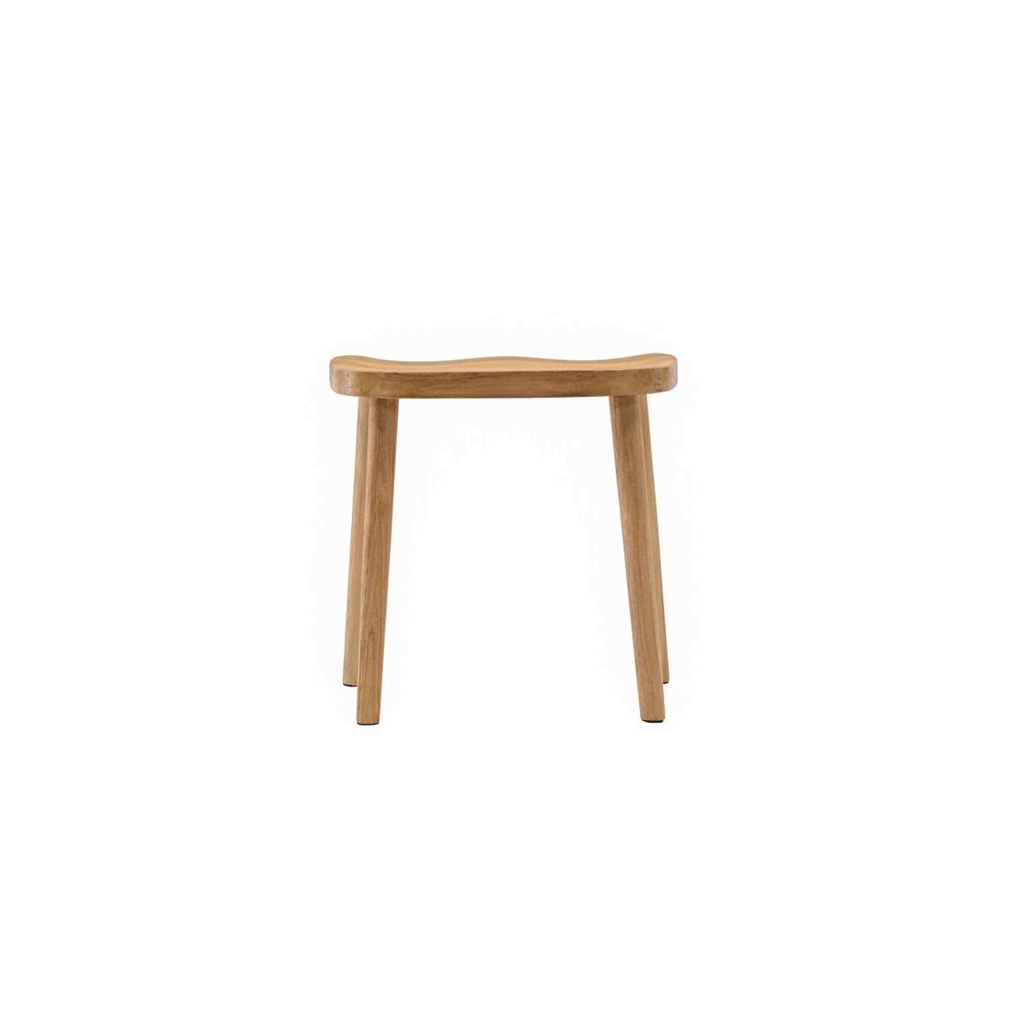 Voir la diapositive 6 : Paris Prix Tabouret en teck  orust  44cm naturel