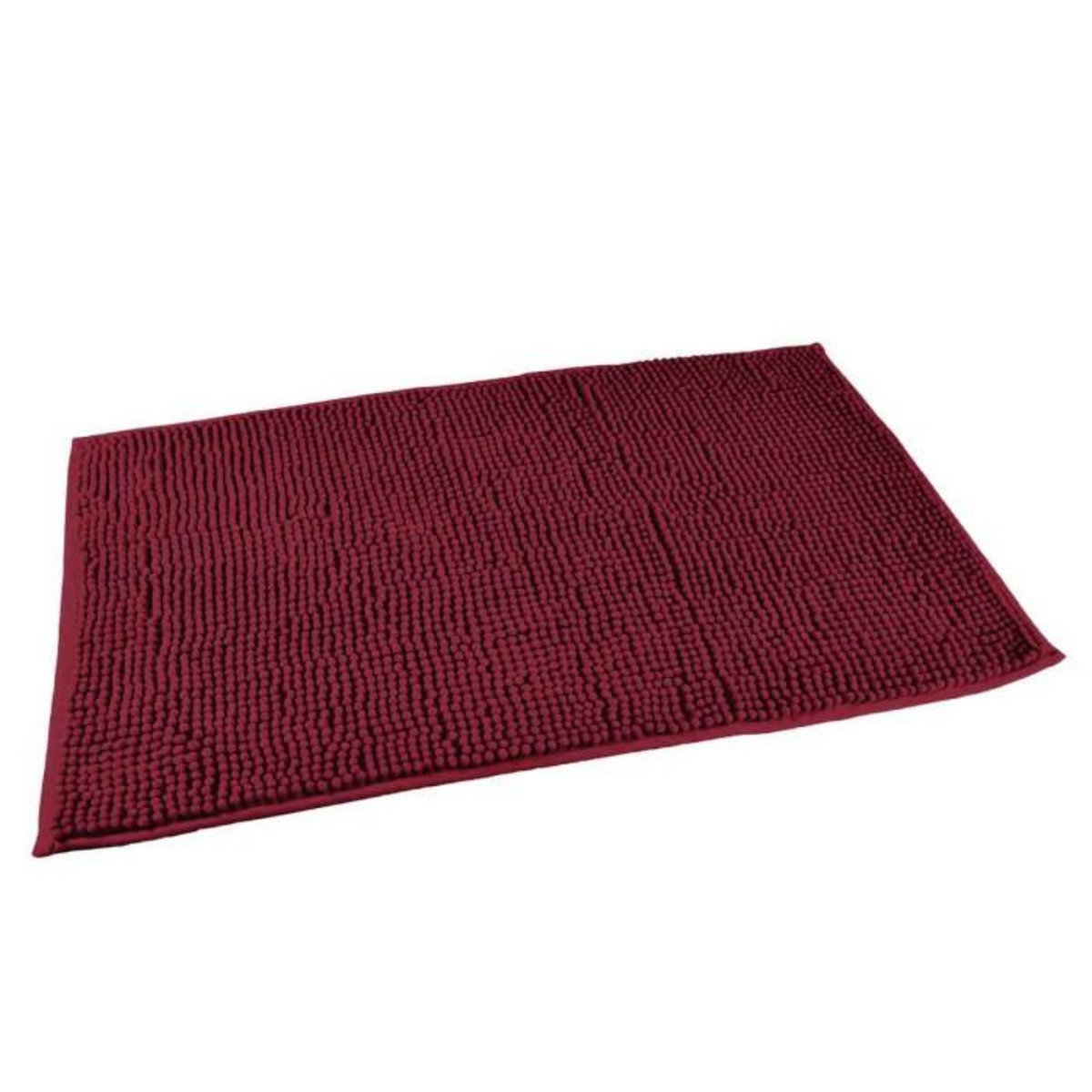 Paris Prix Tapis de Bain Microfibre  Sweety  50x120cm Framboise