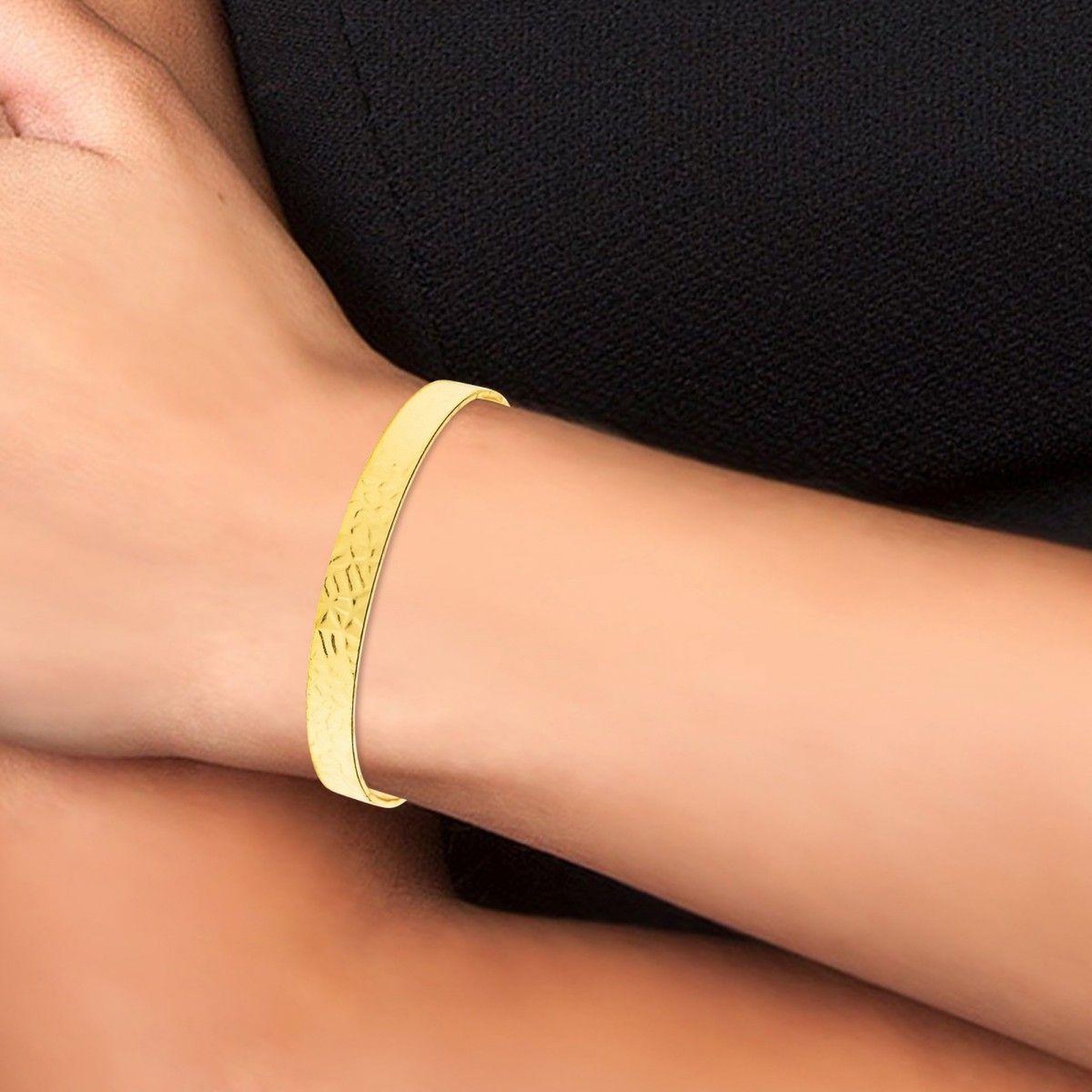 Voir la diapositive 2 : SC BOHEME Bracelet en acier inoxydable SC Bohème