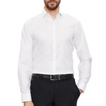 CALVIN KLEIN JEANS Chemise Blanche Homme Calvin Klein Jeans Twill Easy Care Slim. Coloris disponibles : Blanc