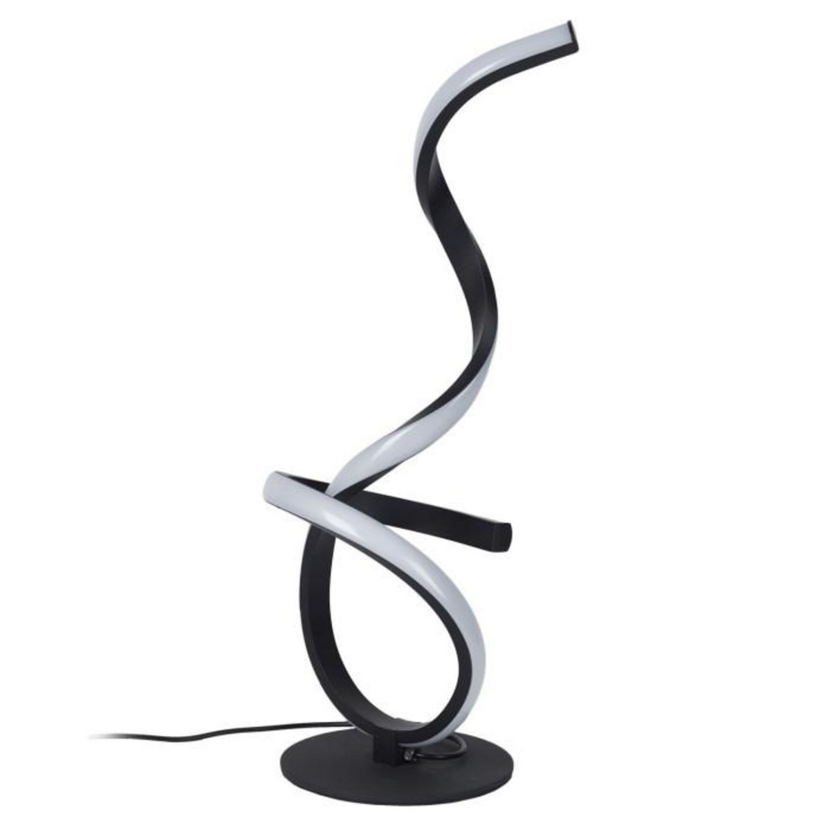 Paris Prix Lampe à Poser à LED Design  Lounge  46cm Noir