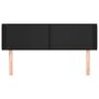 Voir la diapositive 3 : VIDAXL Tete de lit avec oreilles Noir 147x16x78/88 cm Similicuir