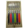 Voir la diapositive 3 : Jean dubost Coffret de 6 fourchettes de table - loo60181ton