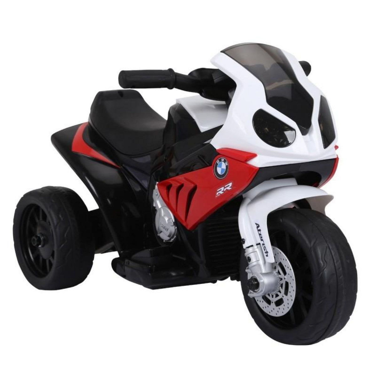 BMW Moto Electrique BMW S1000, 25W pour Enfant, 3 Roues, Système Audio et Phares Fonctionnels
