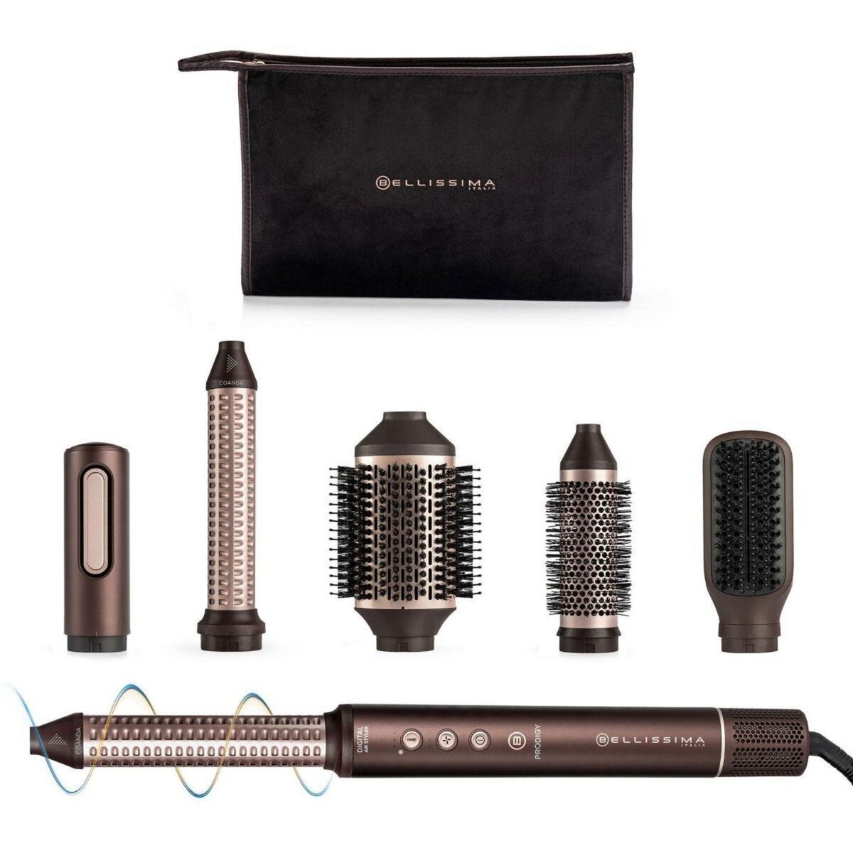 BELLISSIMA Brosse soufflante Prodigy 6 en 1