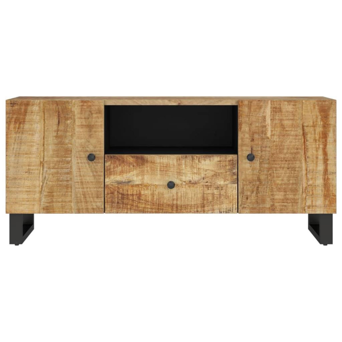 VIDAXL Meuble TV 105x33,5x46 cm bois de manguier et d'ingenierie