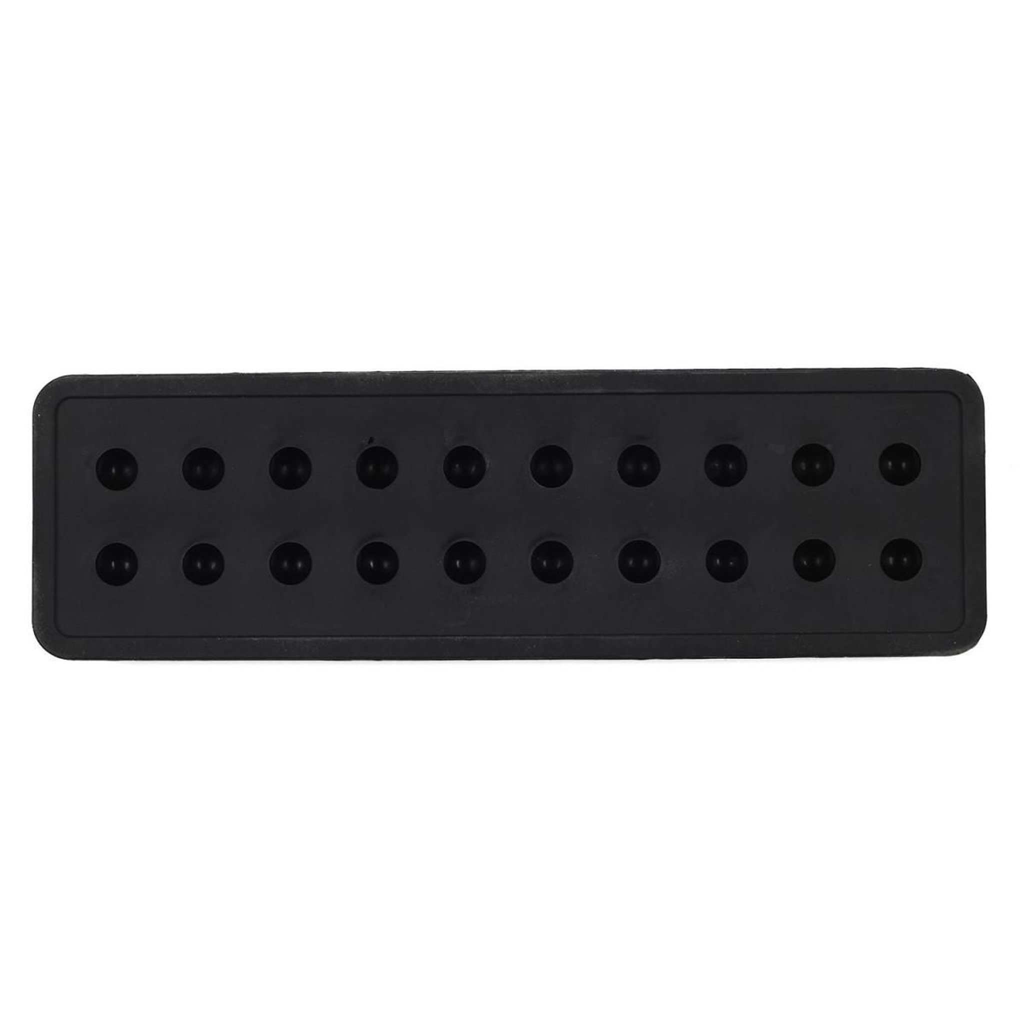 Voir la diapositive 1 : COOK CONCEPT Moule à glaçons silicone  20 billes  20cm noir