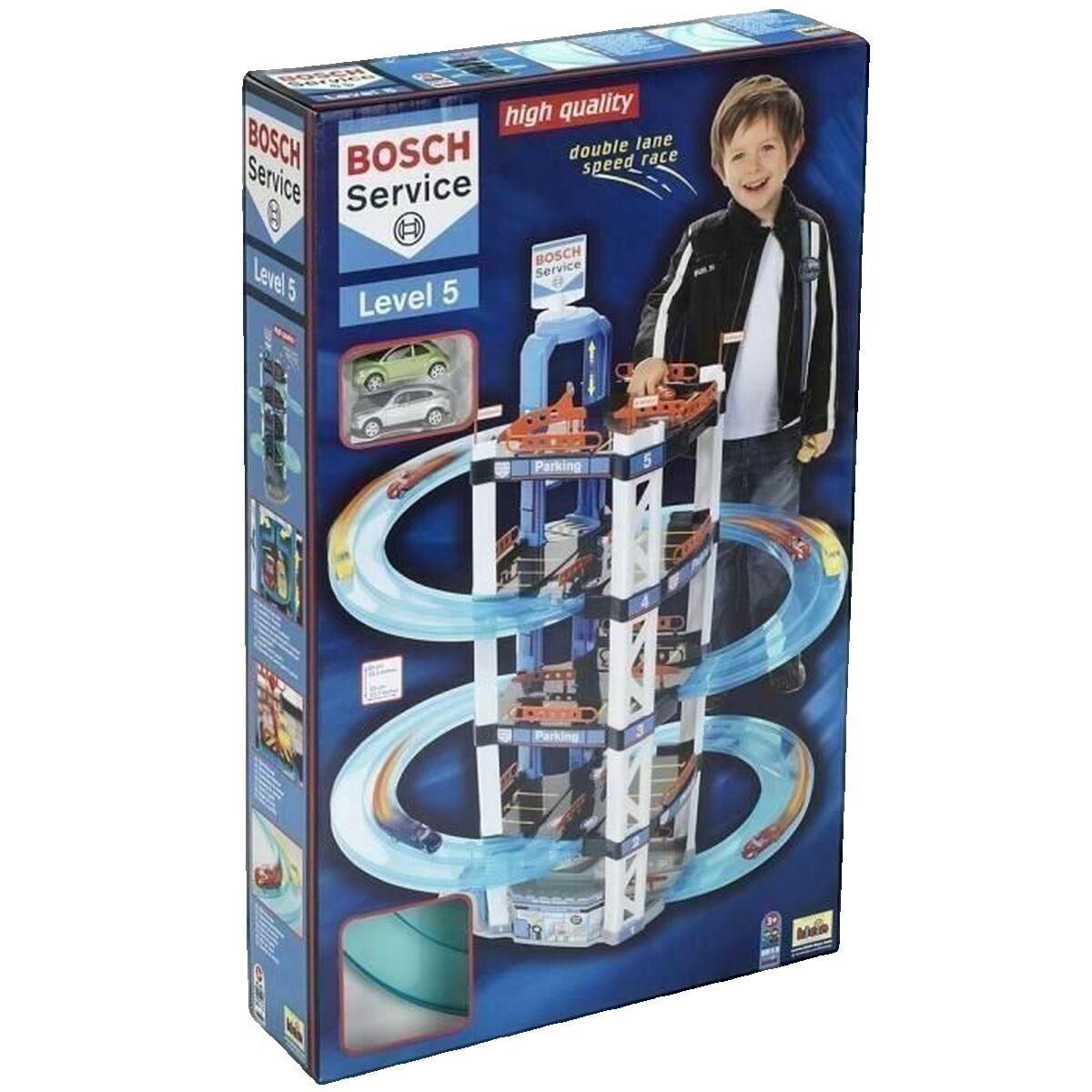 BOSCH Garage Bosch à 5 niveaux avec ascenseur, station-service et station de lavage