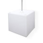 Voir la diapositive 6 : SWEEEK Cube LED 40cm – Cube décoratif lumineux. 40x40cm. blanc chaud. commande à distance