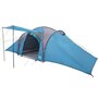 Voir la diapositive 4 : VIDAXL Tente familiale a dome 6 personnes bleu impermeable