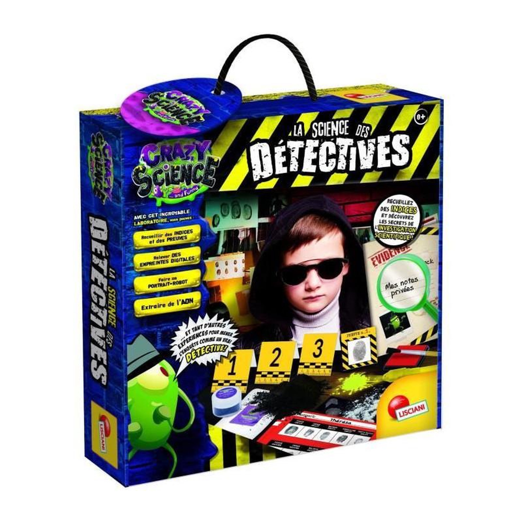 Voir la diapositive 1 : LISCIANI GIOCHI Génius Science - jeu scientifique - la science des détectives - LISCIANI