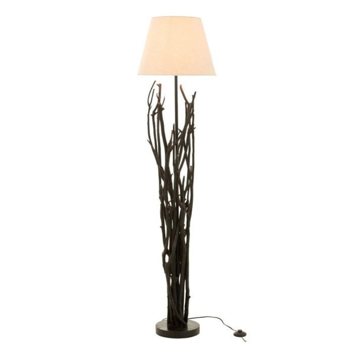 Paris Prix Lampadaire Design en Bois  Branches  170cm Noir