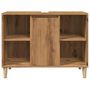Voir la diapositive 5 : VIDAXL Armoire de salle de bain chene artisanal bois d'ingenierie