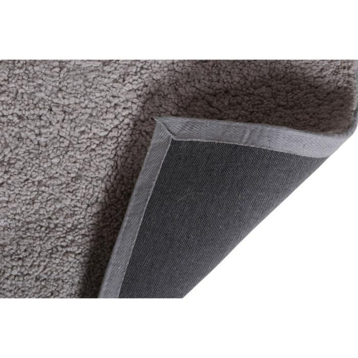 Paris Prix Tapis Uni  Teddy  160x230cm Gris