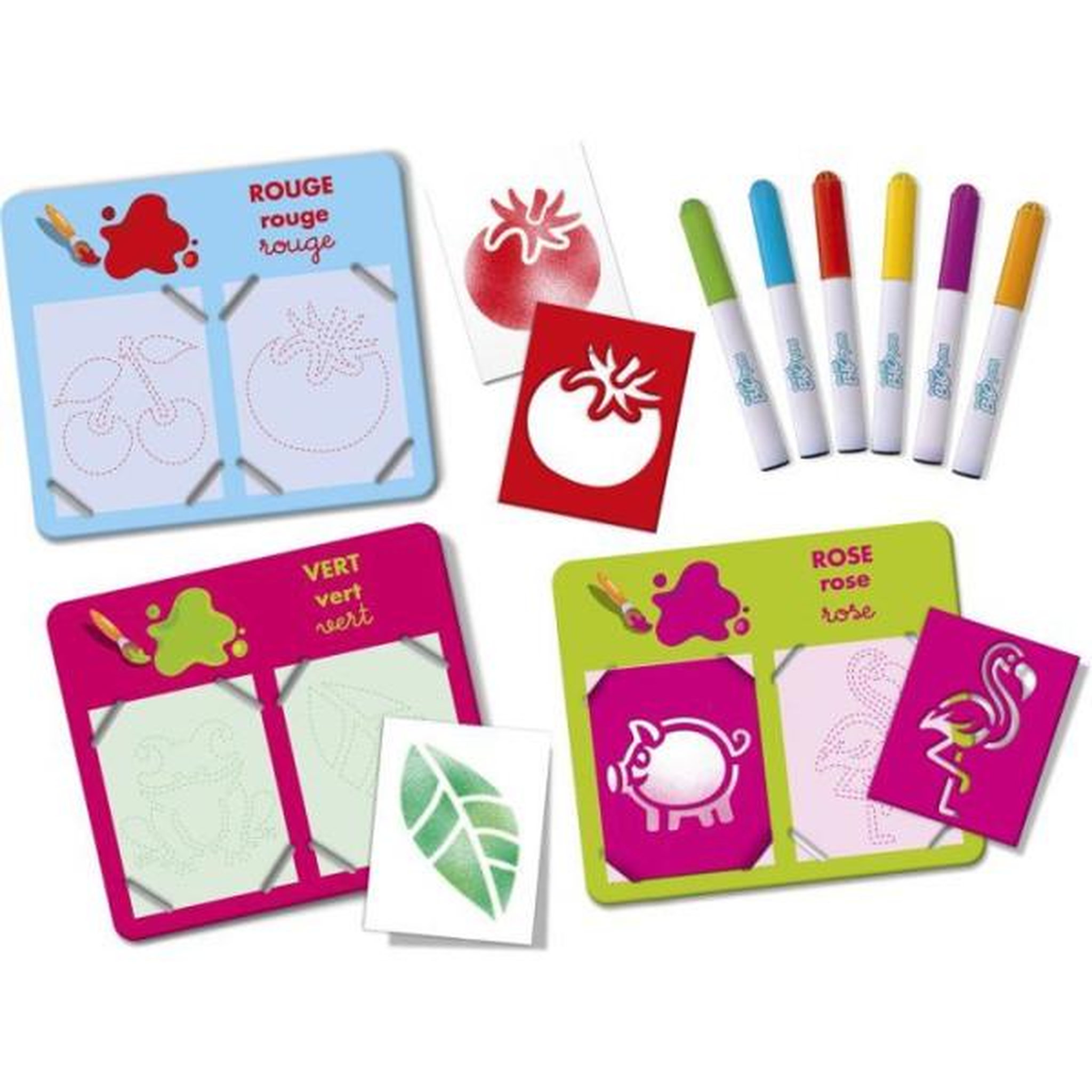 Voir la diapositive 5 : LANSAY Loisir créatif - LANSAY - MY FIRST BLOPENS - jeu de coloriage - J'APPRENDS LES COULEURS - Des 3 ans