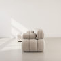 Voir la diapositive 5 : LISA DESIGN Ruby - canapé modulable d'angle gauche 4 places en velours texturé