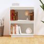 Voir la diapositive 3 : VIDAXL Armoire console Blanc 60x34x75 cm Bois de pin solide