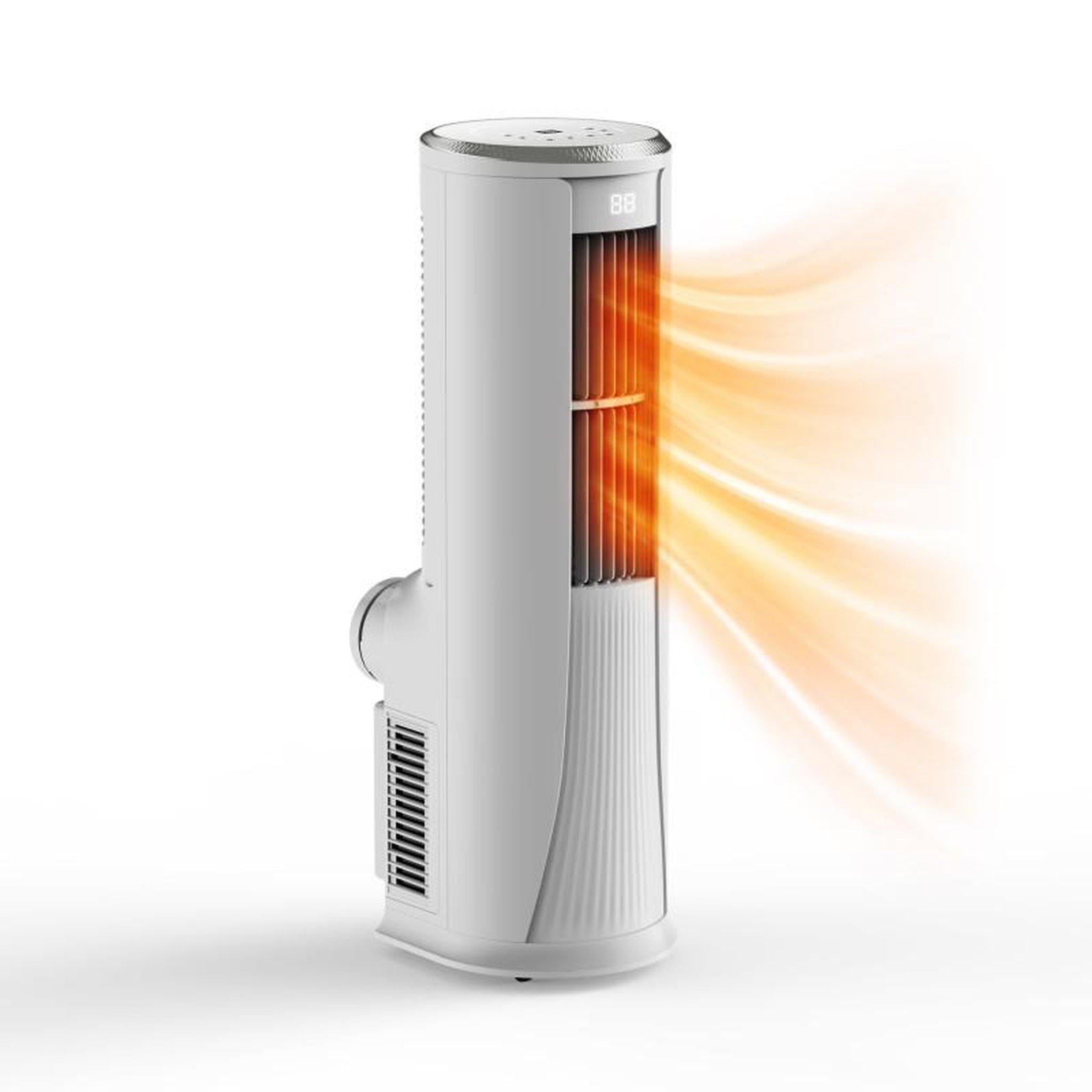 Voir la diapositive 4 : Climatiseur mobile réversible - 16 000 btu - froid & chaud - pompe à chaleur intégré