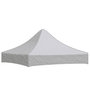Voir la diapositive 1 : VIDAXL Toit de tente de reception 2x2 m Blanc 270 g/m^2