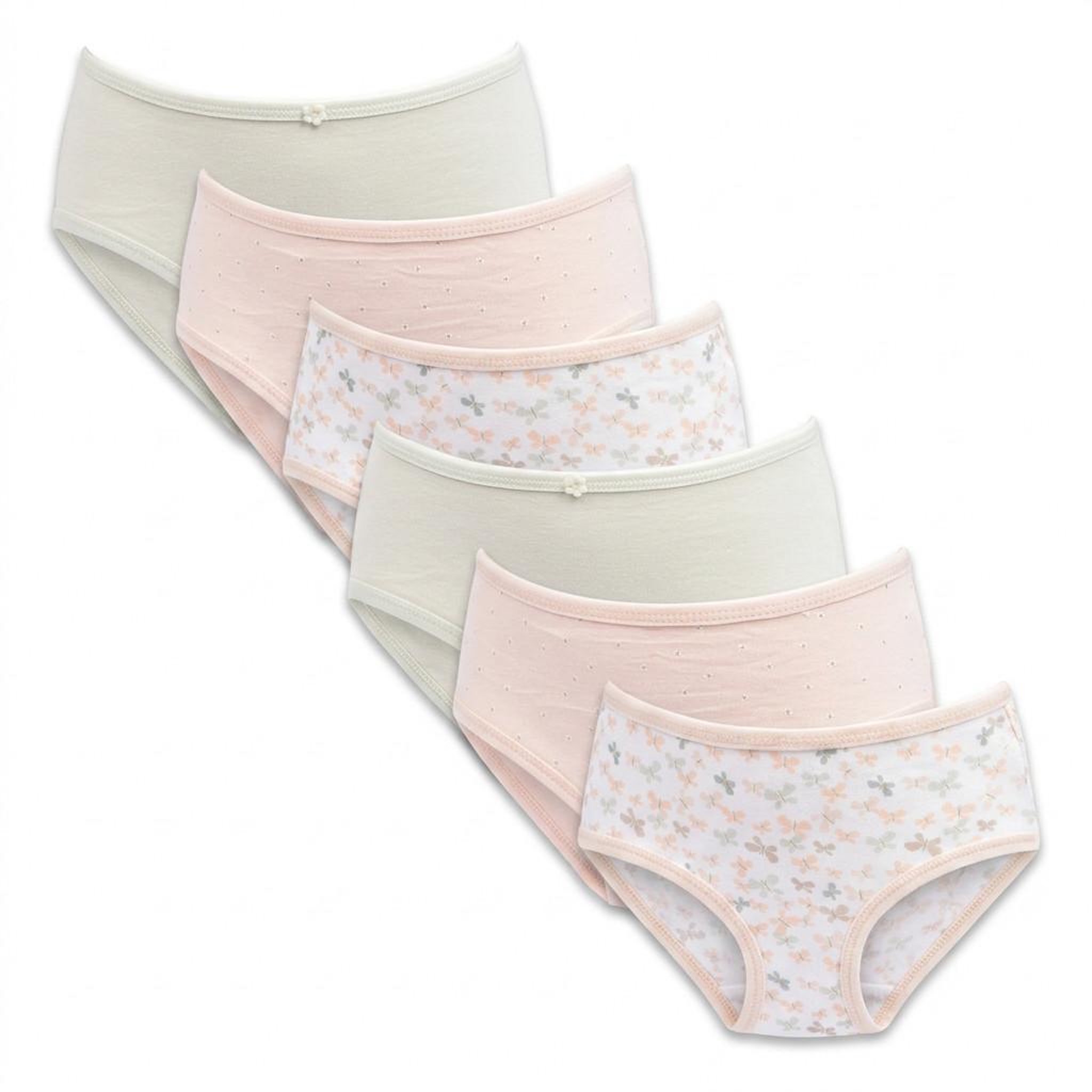 Voir la diapositive 1 : OZABI OZABI Pack Culottes Fille Coton - Lot de 6