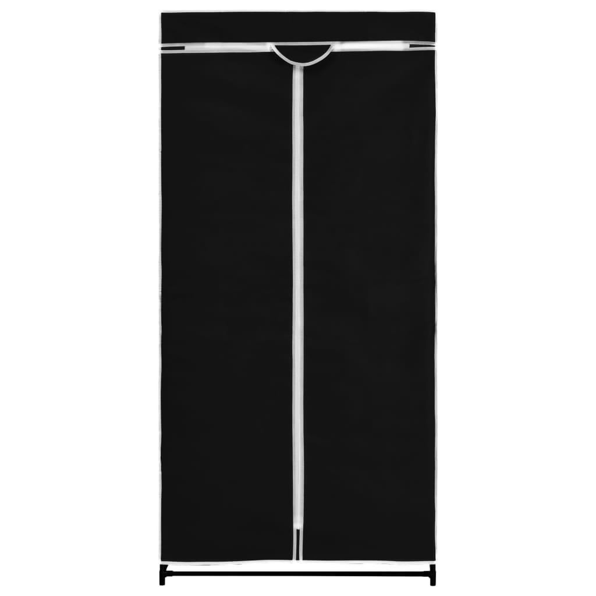Voir la diapositive 4 : VIDAXL Garde-robe Noir 75x50x160 cm
