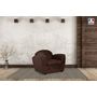 Voir la diapositive 3 : Fauteuil club RONAN, tissu vintage