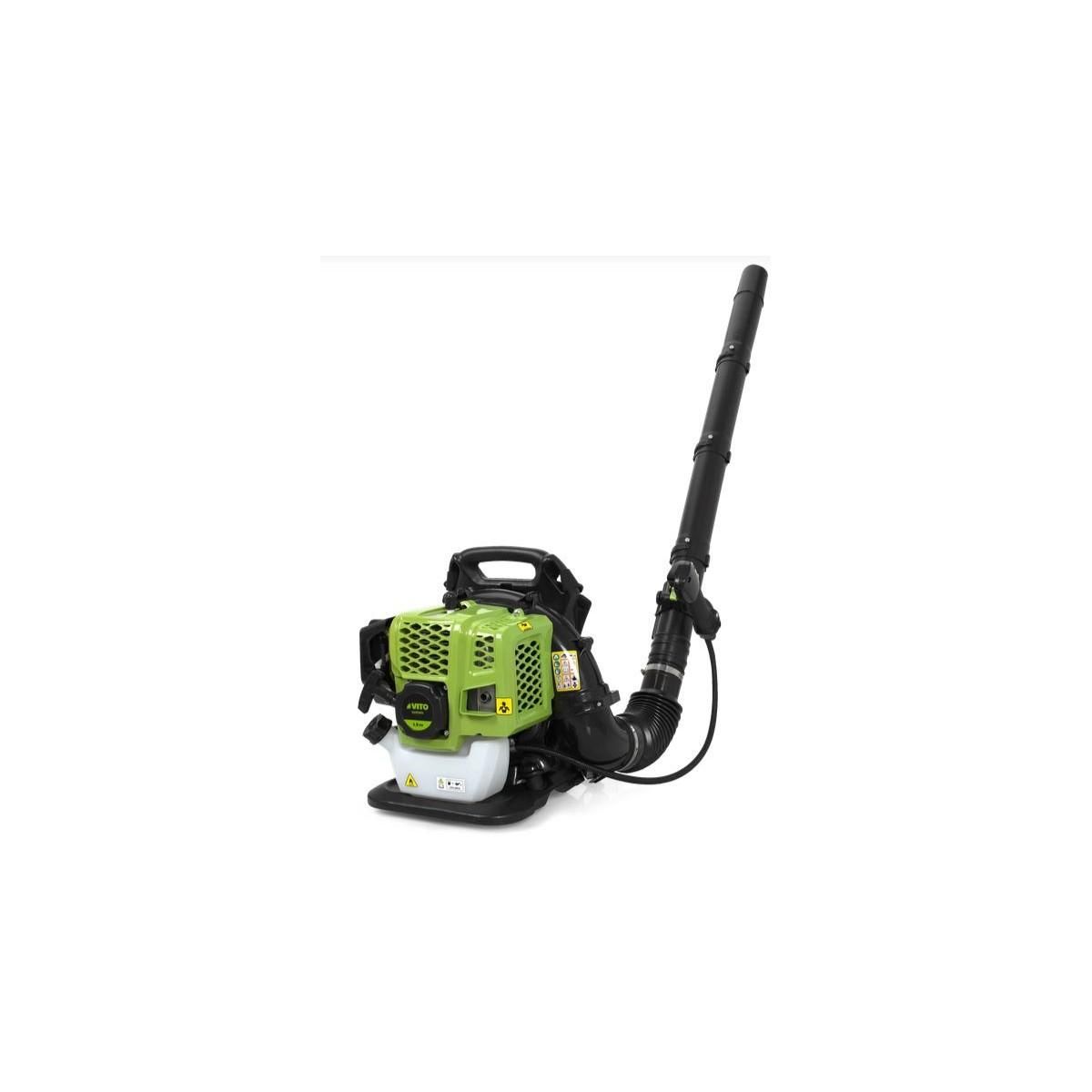 VITO Garden Souffleur à Moteur thermique 52Cm3 2CV Bretelles dorsales réglables VITO