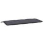 Voir la diapositive 4 : VIDAXL Coussins de banc de jardin lot de 2 anthracite tissu Oxford