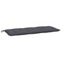 Voir la diapositive 4 : VIDAXL Coussins de banc de jardin lot de 2 anthracite tissu Oxford