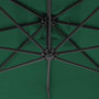 Voir la diapositive 5 : VIDAXL Parasol de jardin en porte-a-feux avec mat en acier 300 cm Vert
