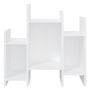 Voir la diapositive 5 : VIDAXL Armoire latérale Blanc 60x26x60 cm Aggloméré