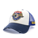 VON DUTCH Casquette Blanche/ Homme Von Dutch HIG1. Coloris disponibles : Bleu