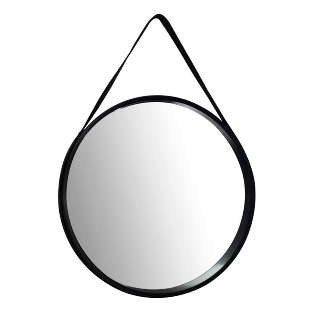 Paris Prix Miroir Mural Rond  Ultima  49cm Noir