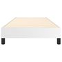 Voir la diapositive 5 : VIDAXL Cadre de lit sans matelas blanc 90x190 cm similicuir