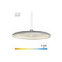 Voir la diapositive 2 : EDM Hotte LED 200W 6400K EDM - 20000 lm, Ø33 x 4,5 cm - Réf 31809