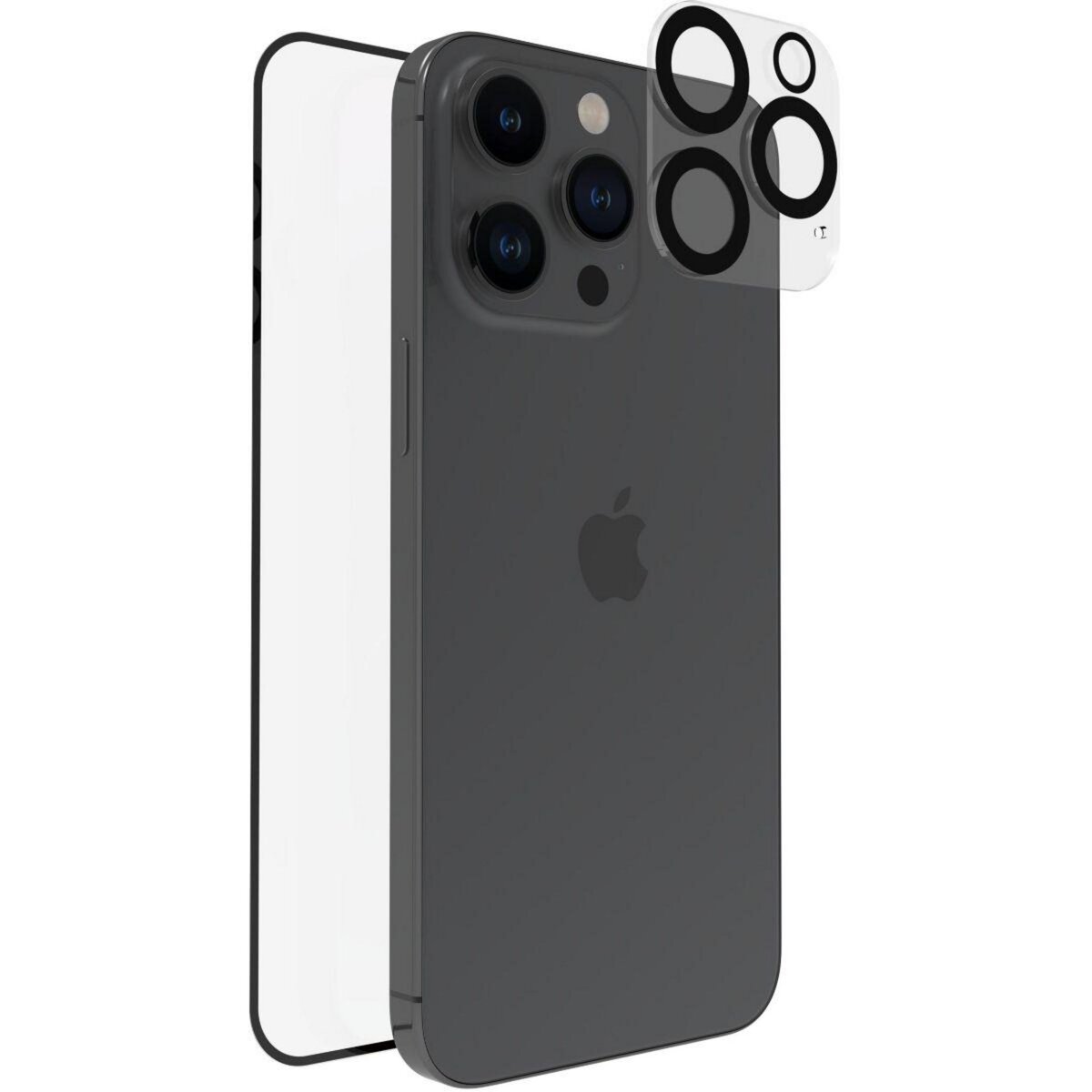 TIGER GLASS Protège écran iPhone 15 Pro Max Verre trempé +prot obj