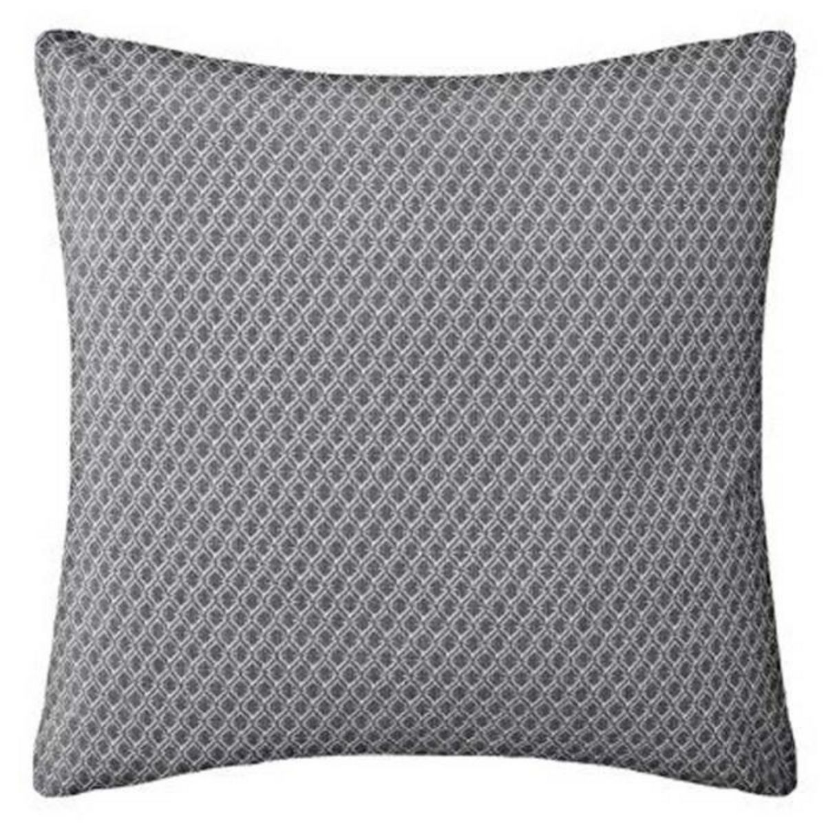 ATMOSPHERA Coussin Déco Déhoussable  Otto  38x38cm Gris