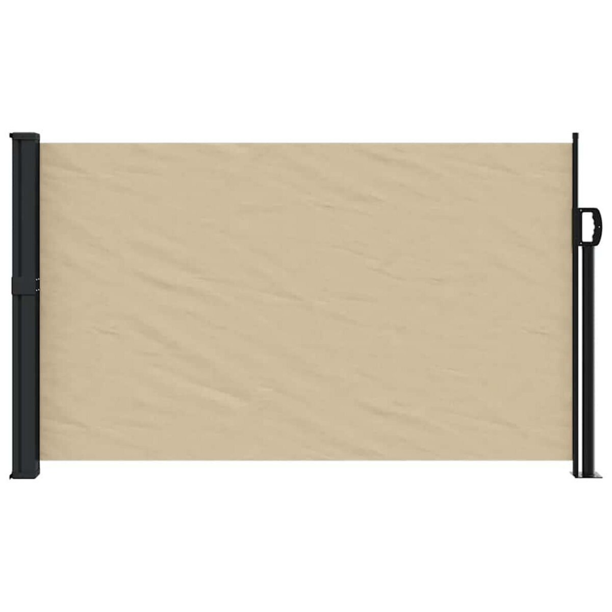 VIDAXL Auvent lateral retractable beige 120x600 cm