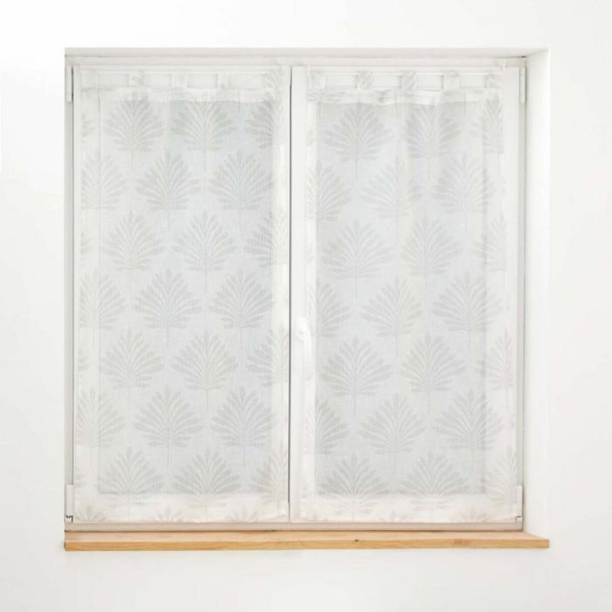 Paris Prix Paire de Voilages  Levita  60x120cm Blanc