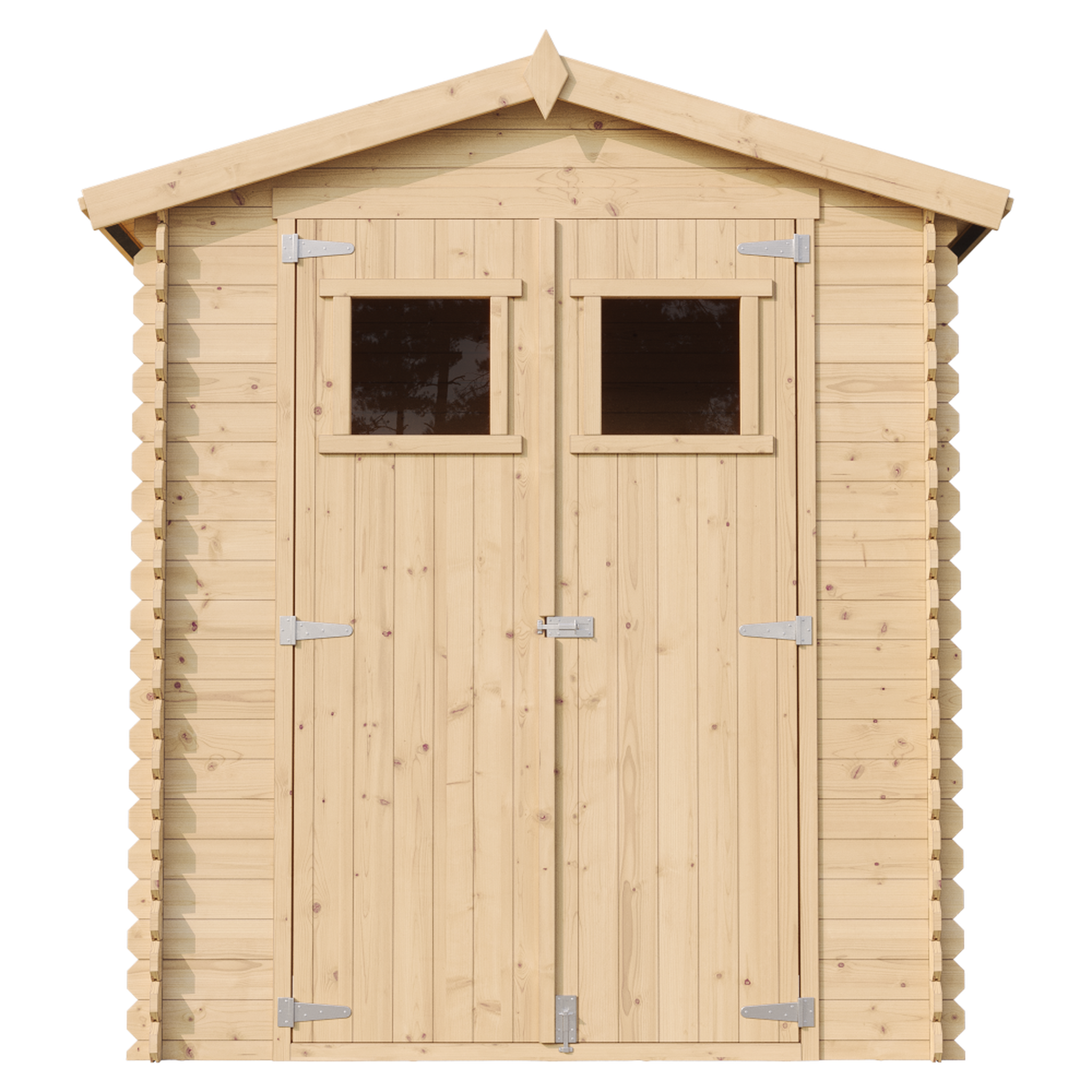 Voir la diapositive 2 : TIMBELA Abri de Jardin en Bois 2,82m² Cabanon Jardin Exterieur à Outils avec sol imprégné M320+M320G