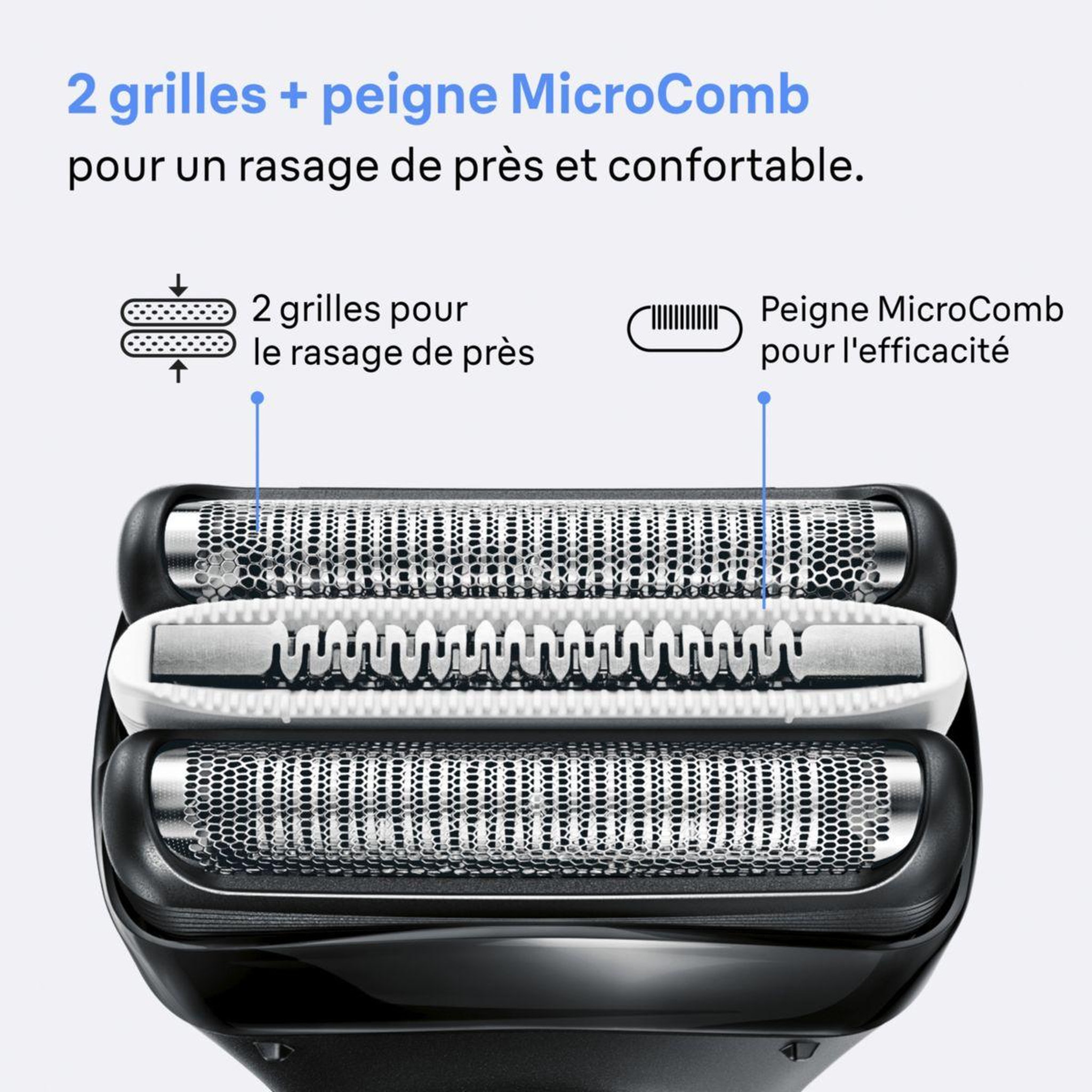 Voir la diapositive 3 : BRAUN Tête de rasoir tete de rasoir 32b