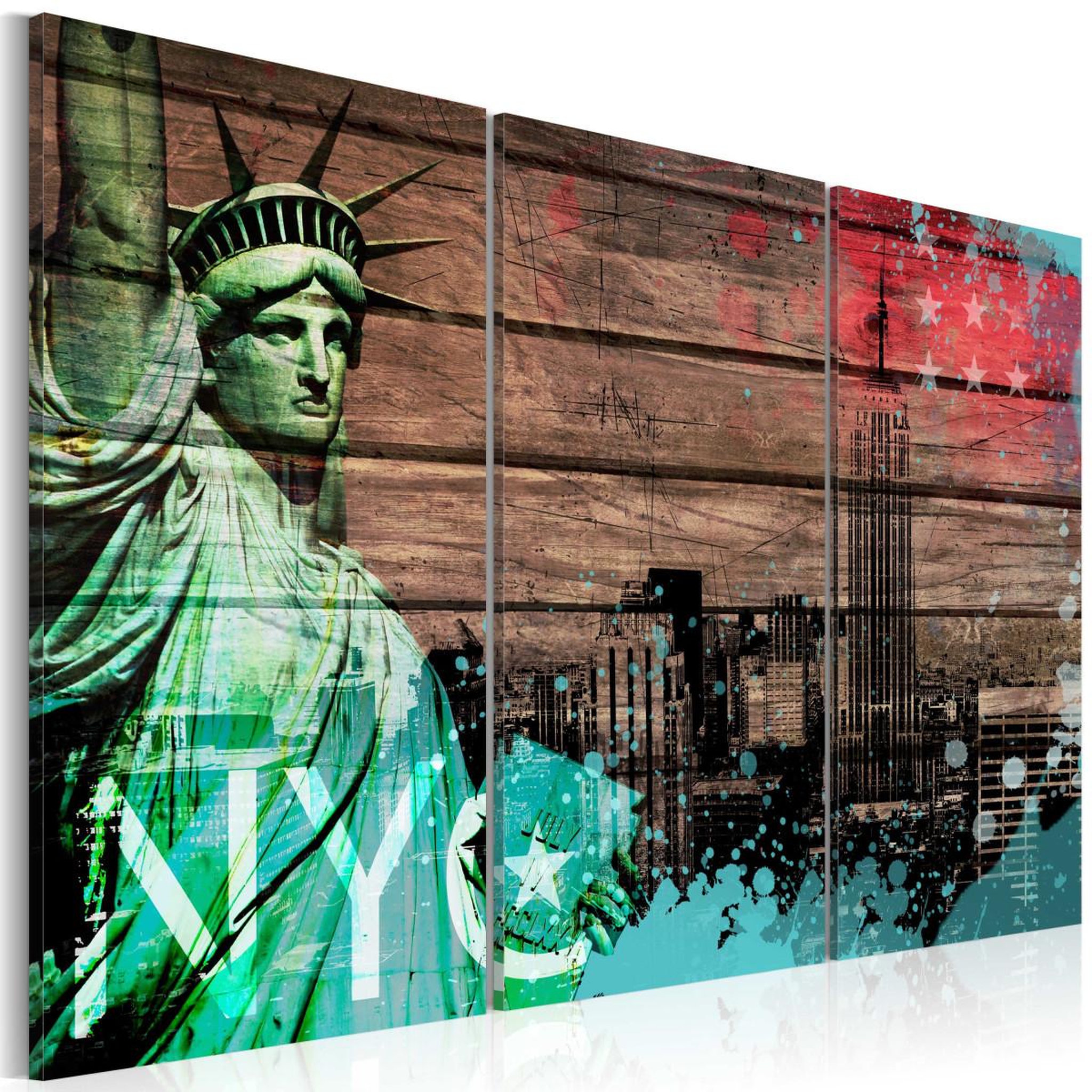 Paris Prix Tableau imprimé  nyc collage ii. Coloris disponibles : Multicolore