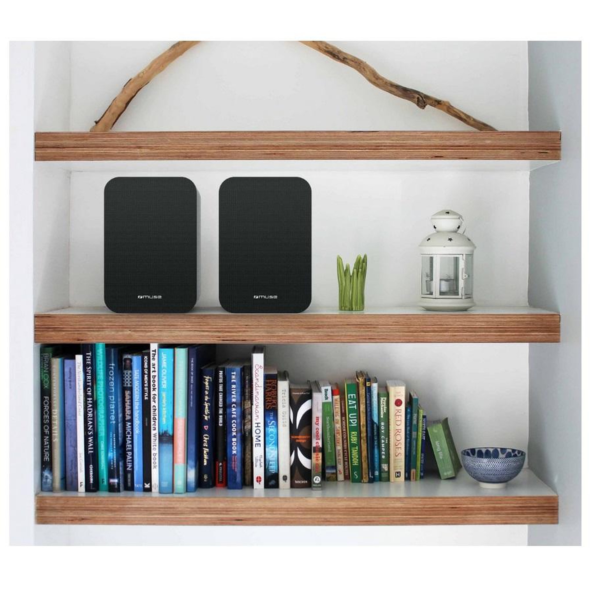 Voir la diapositive 4 : Muse Paire d'enceintes 150w noir avec bluetooth - M620SH