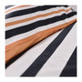 Voir la diapositive 2 : Today Parure de lit 2 personnes -TODAY - 240x200 cm - 100% Coton - Orange, Noir et Blanc